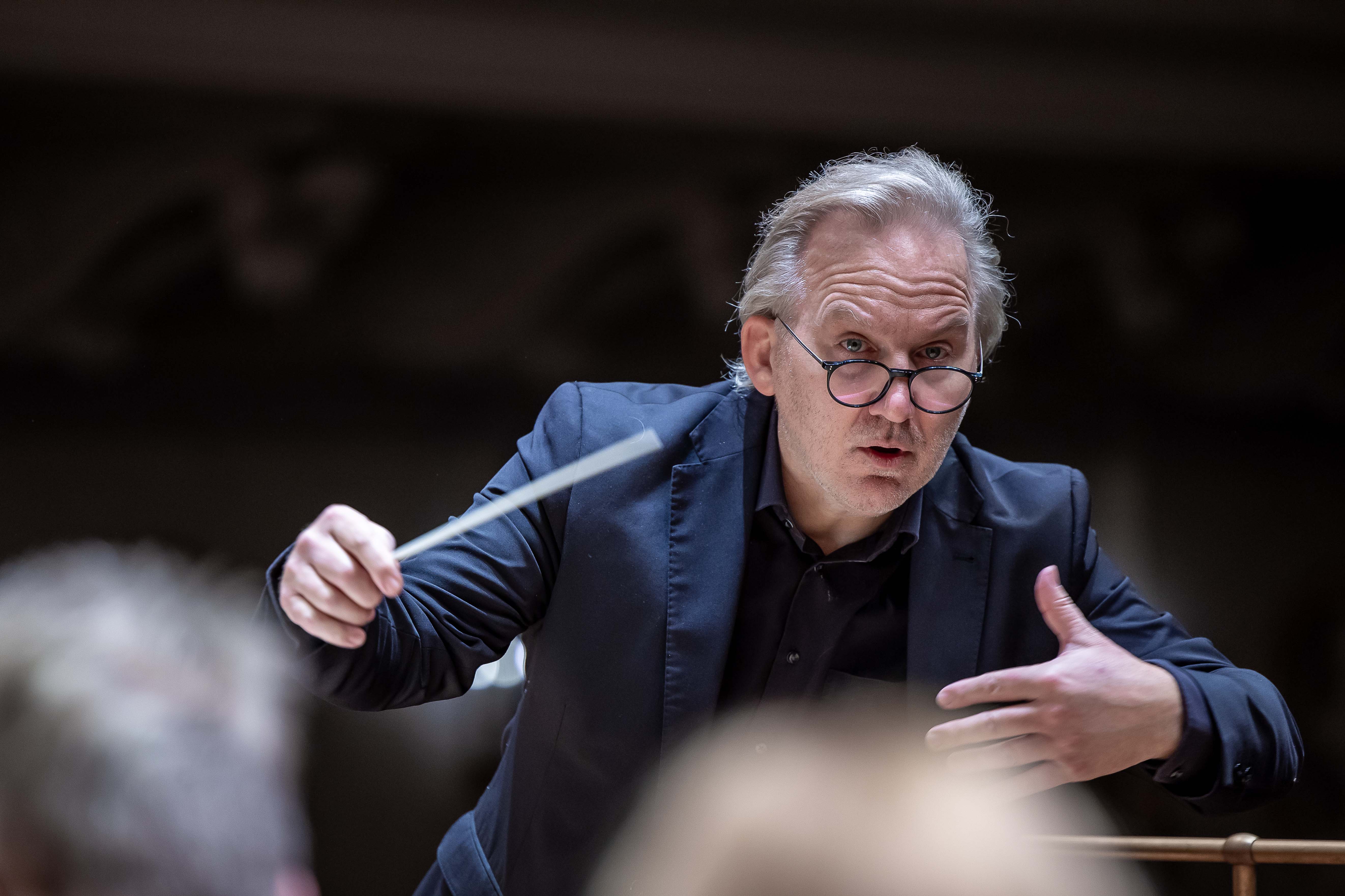 Dirk Wucherpfennig, Dirigent des Publikumsorchesters